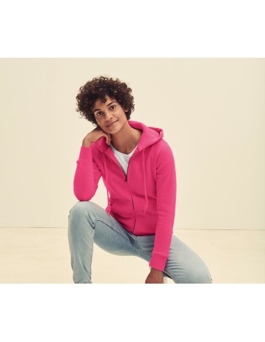 F-62-118-0-Ladies Premium Hooded Sweat Jacket